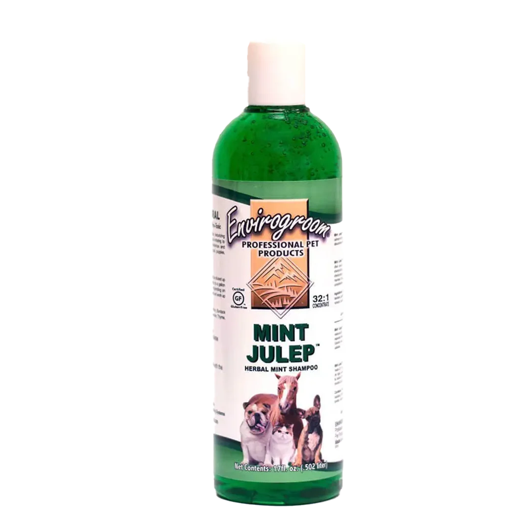 Envirogroom Mint Julep Herbal Pet Shampoo 17 oz