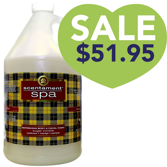 Best Shot Scentament Spa Sugar Cookie Dog Shampoo 1 Gallon